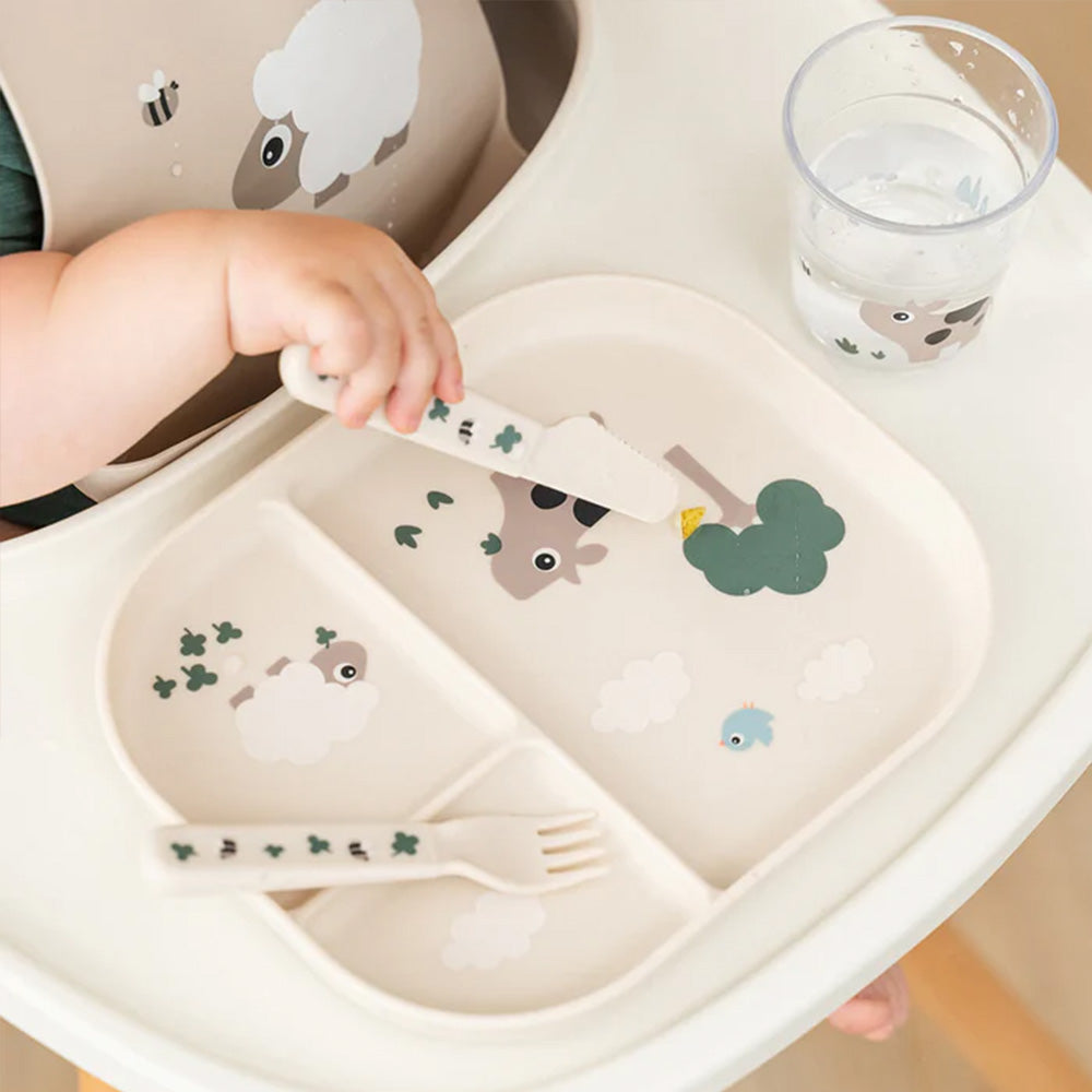 Set Foodie de cubiertos Tiny Farm arena