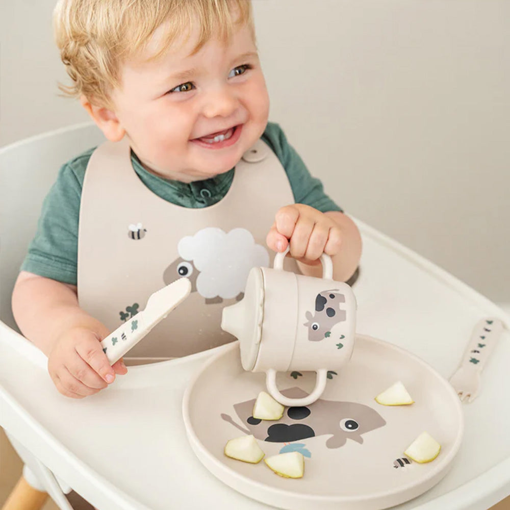 Set Foodie de cubiertos Tiny Farm arena