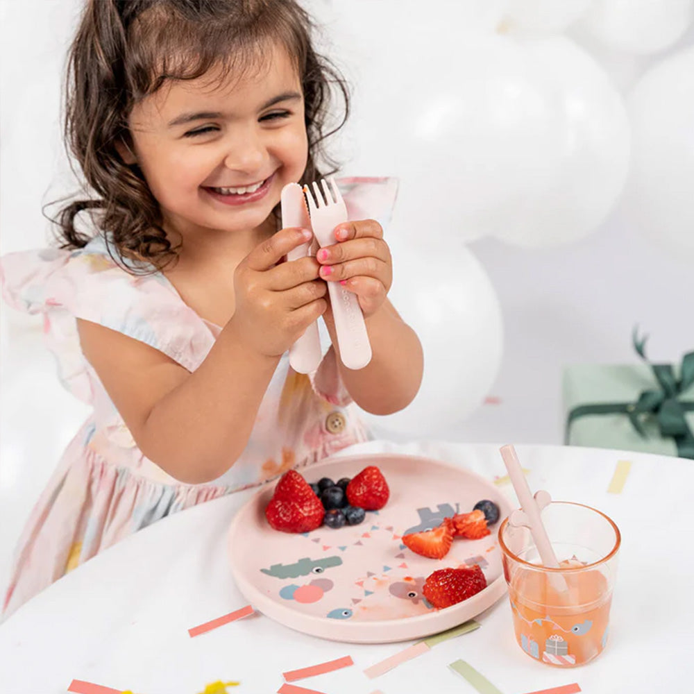 Set Foodie para comer Celebration rosa