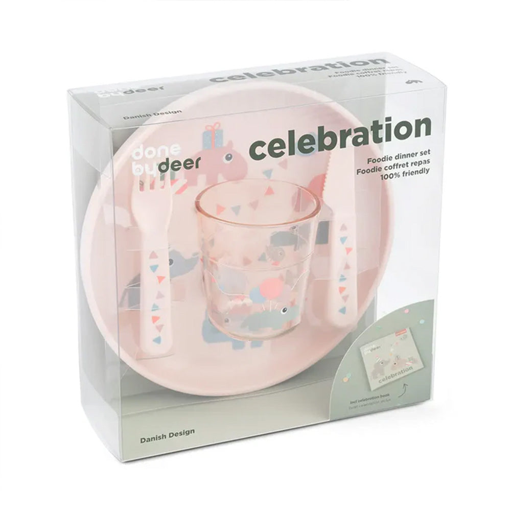 Set Foodie para comer Celebration rosa