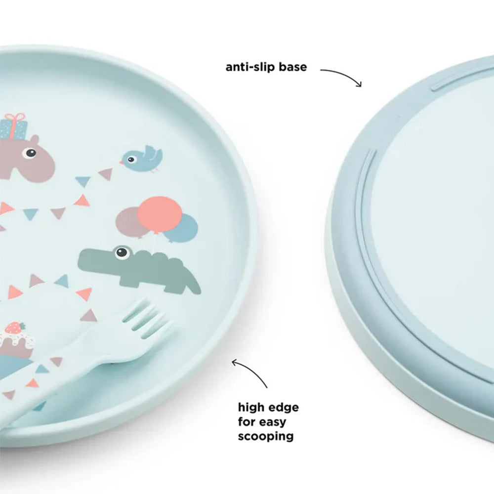 Set Foodie para comer Celebration azul