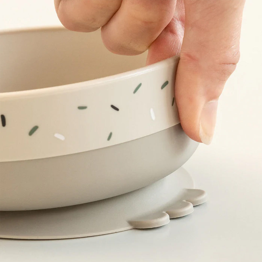 Set Foodie para comer con ventosa Lalee arena