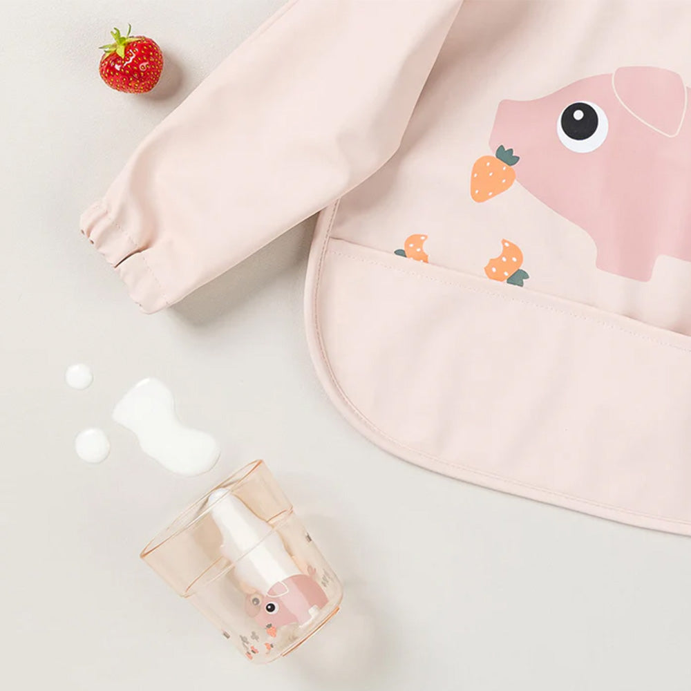 Vaso de Tritan Tiny Farm rosa