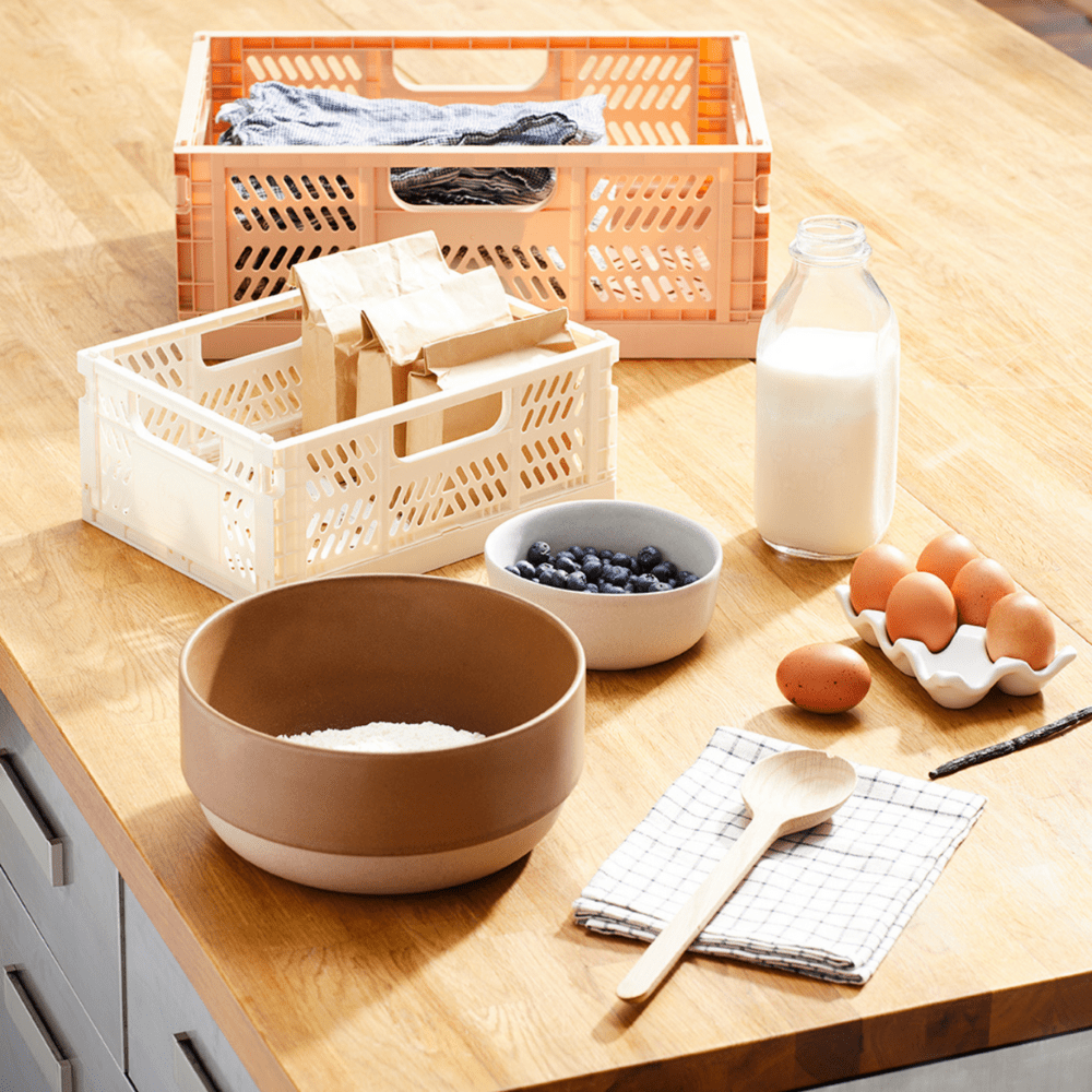 Caja plegable moderna mediana Rosa