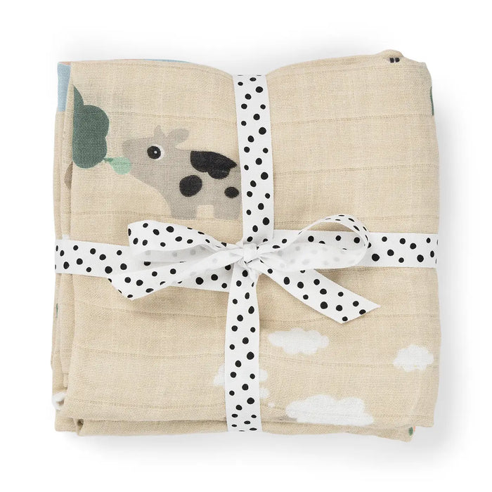 Set 2 muselinas pequeñas Tiny Farm arena