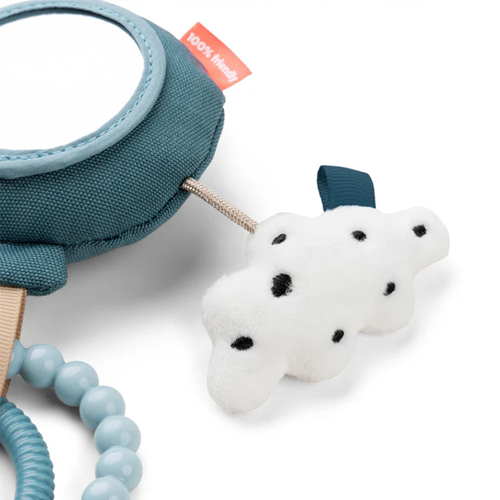 Espejo de actividades para llevar Happy Clouds azul