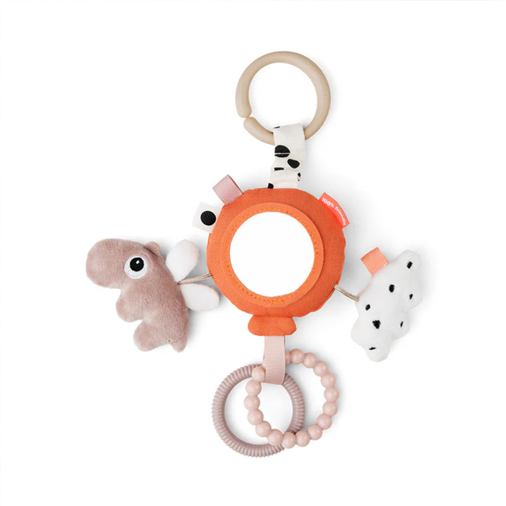 Espejo de actividades para llevar Happy Clouds naranjo