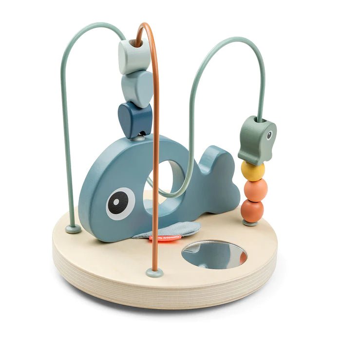 Laberinto de cuentas Wally azul