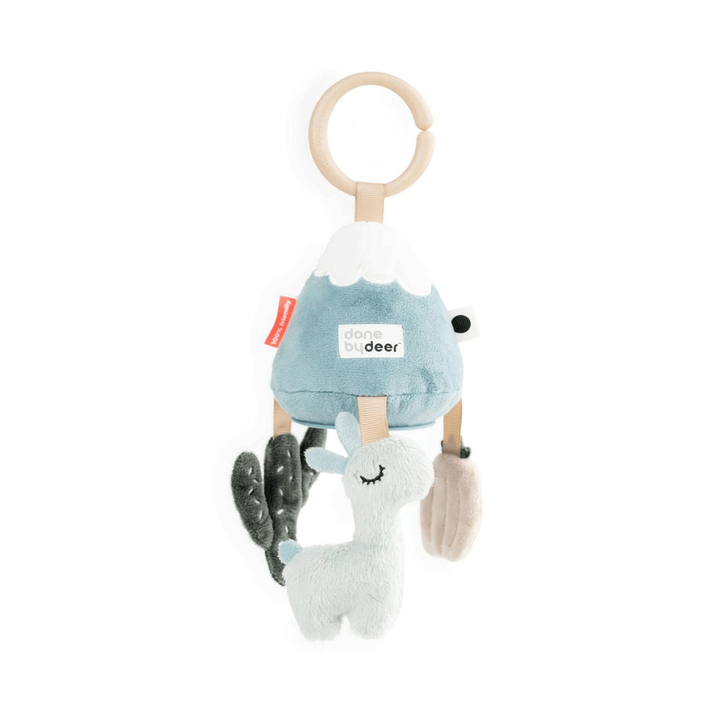 Juguete sensorial para llevar Lalee azul