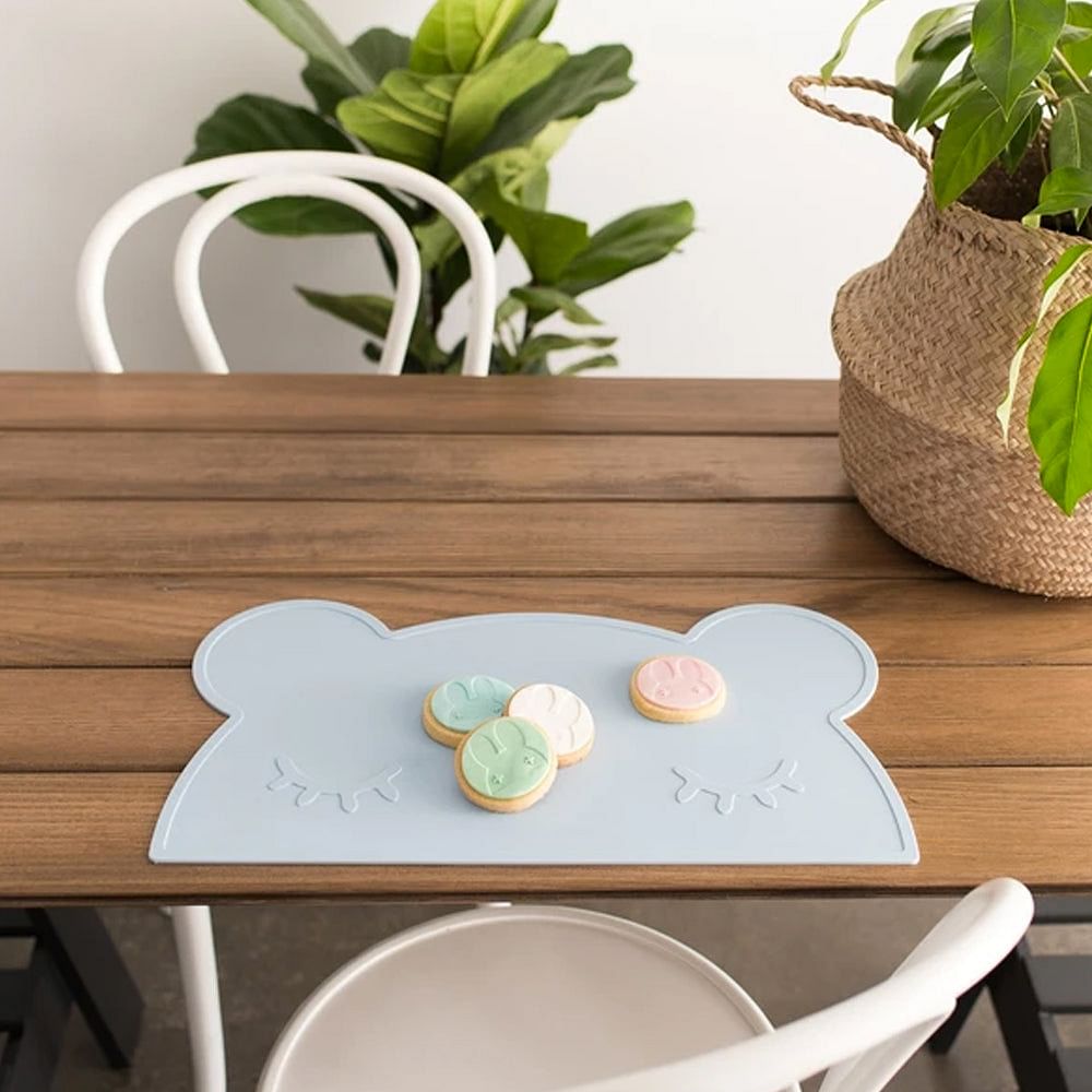 Individual Oso Azul Pastel