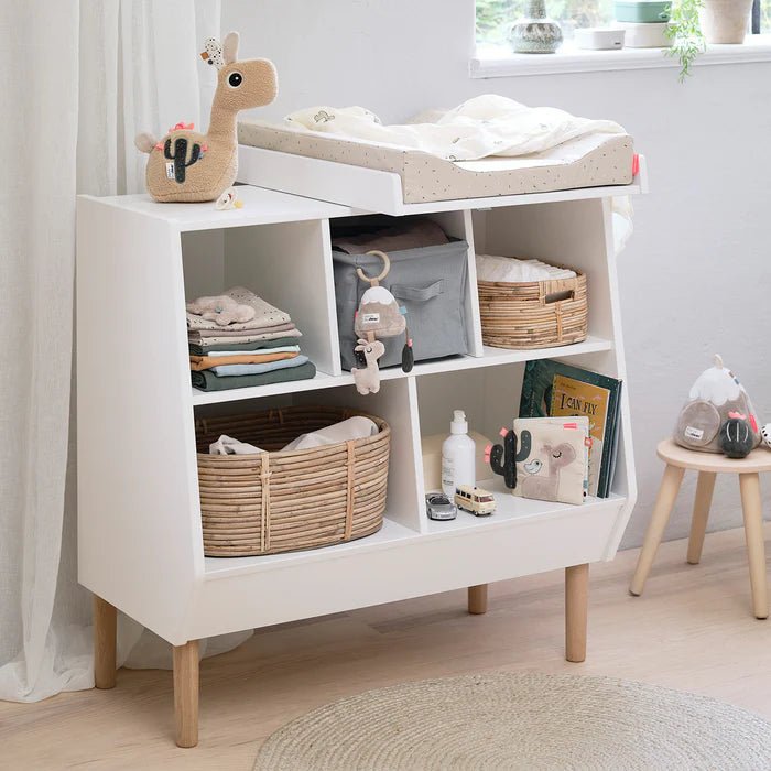 Set de 3 muselinas pequeñas GOTS Lalee rosa