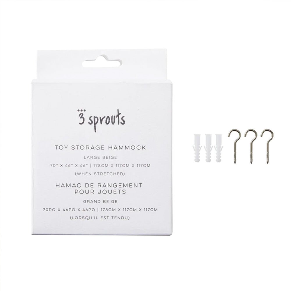 Hamaca organizadora para juguete Beige