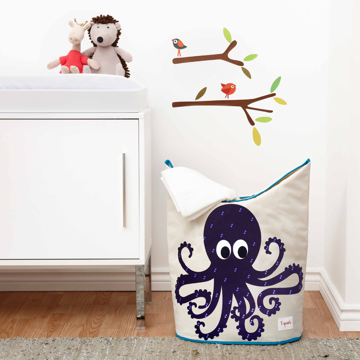 Contenedor para la ropa sucia Pulpo