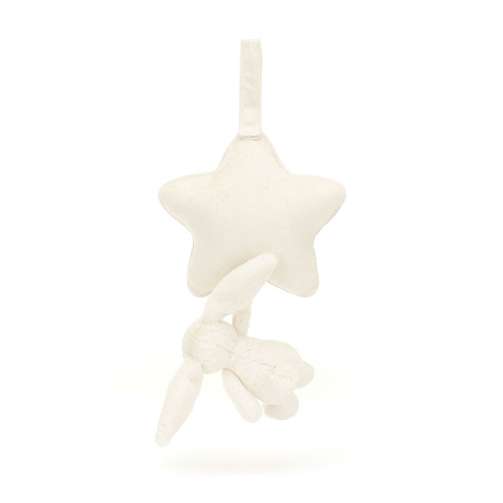 Colgante musical conejo Bashful crema