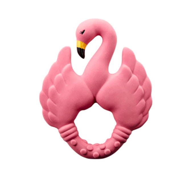 Anillo mordedor Flamenco Rosa