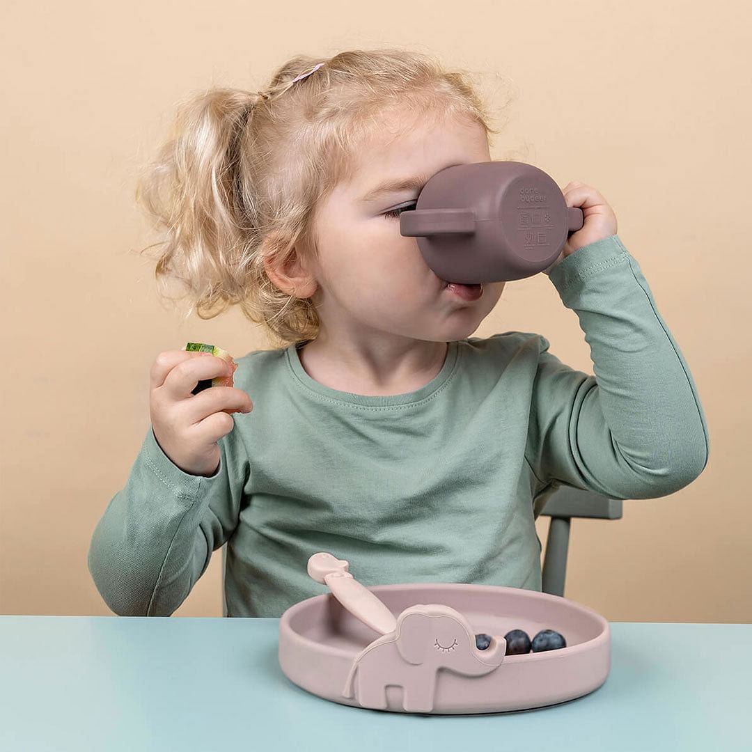 Plato Peekaboo Elphee rosa