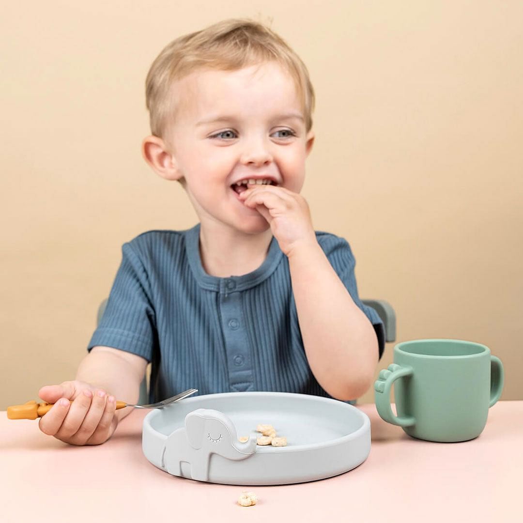 Plato Peekaboo Elphee gris