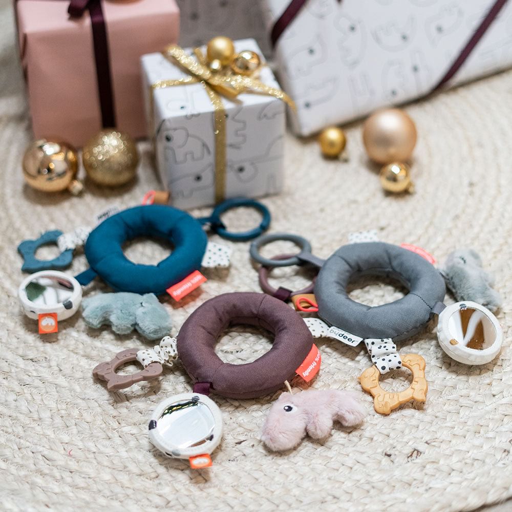 Anillo de Actividades Deer Friends azul