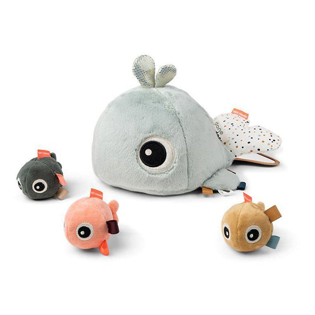 Juguete de actividades esconde y busca Wally azul