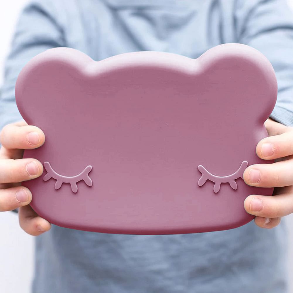 Caja para snack Oso rosa viejo