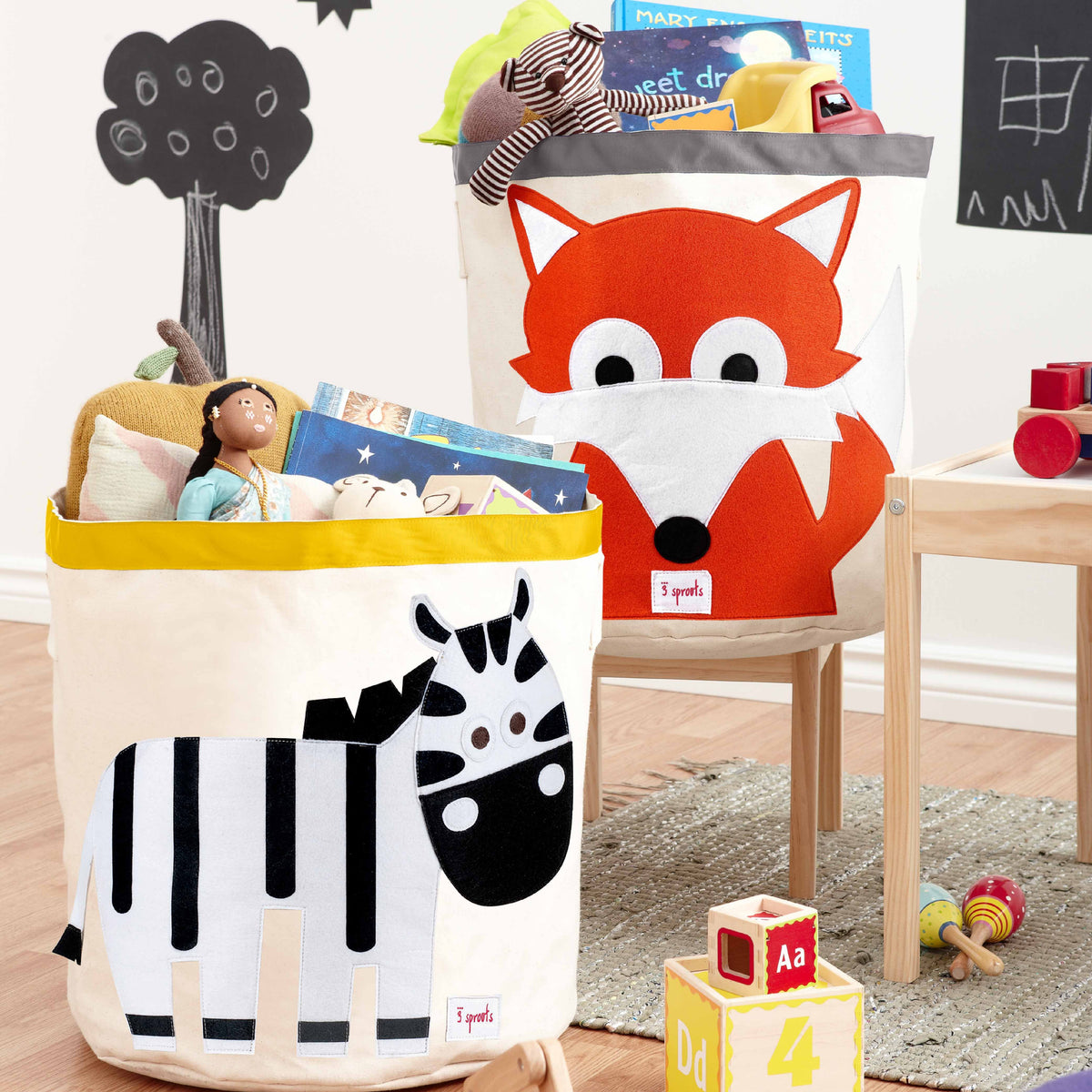 Canasto para juguetes Zorro