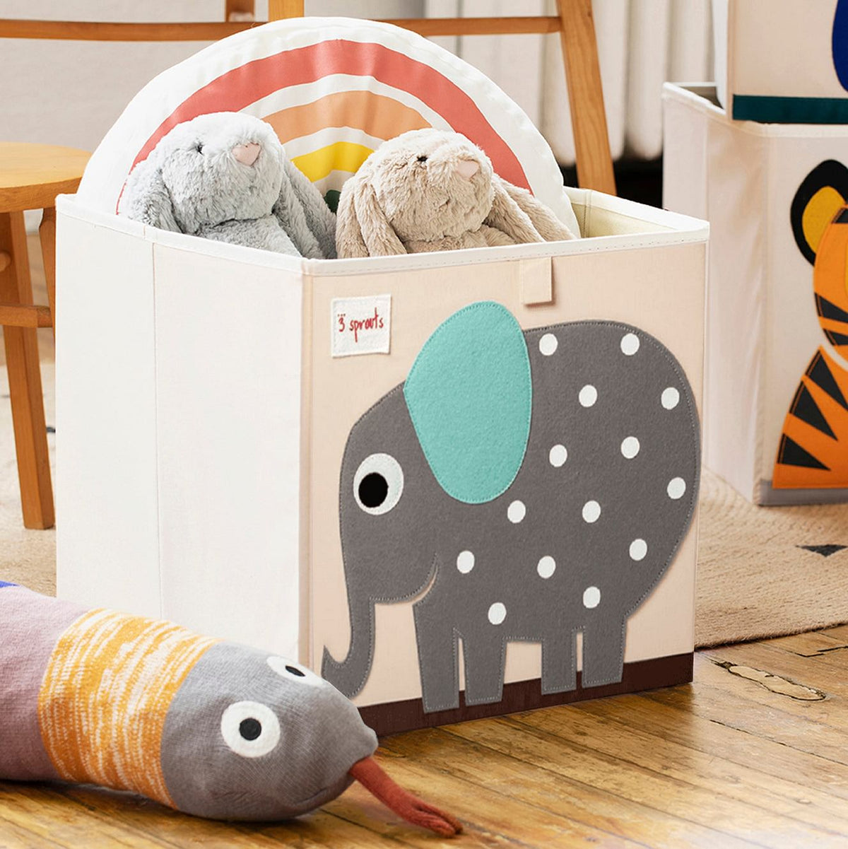Caja para juguetes Elefante