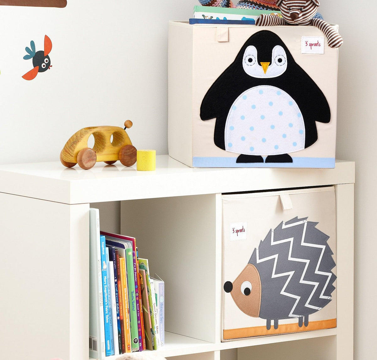 Caja para juguetes Pingüino