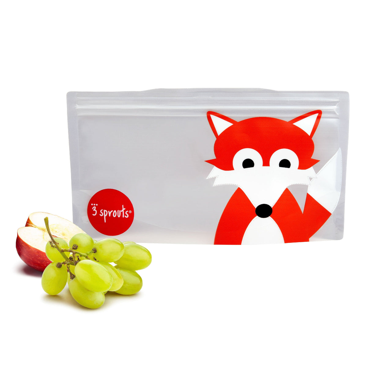 Bolsas reutilizables para snack Zorro (2un)