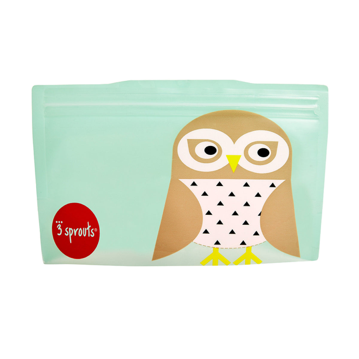 Bolsas reutilizables para snack Búho (2un)