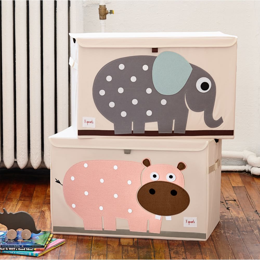 Baúl para juguetes Hipopótamo