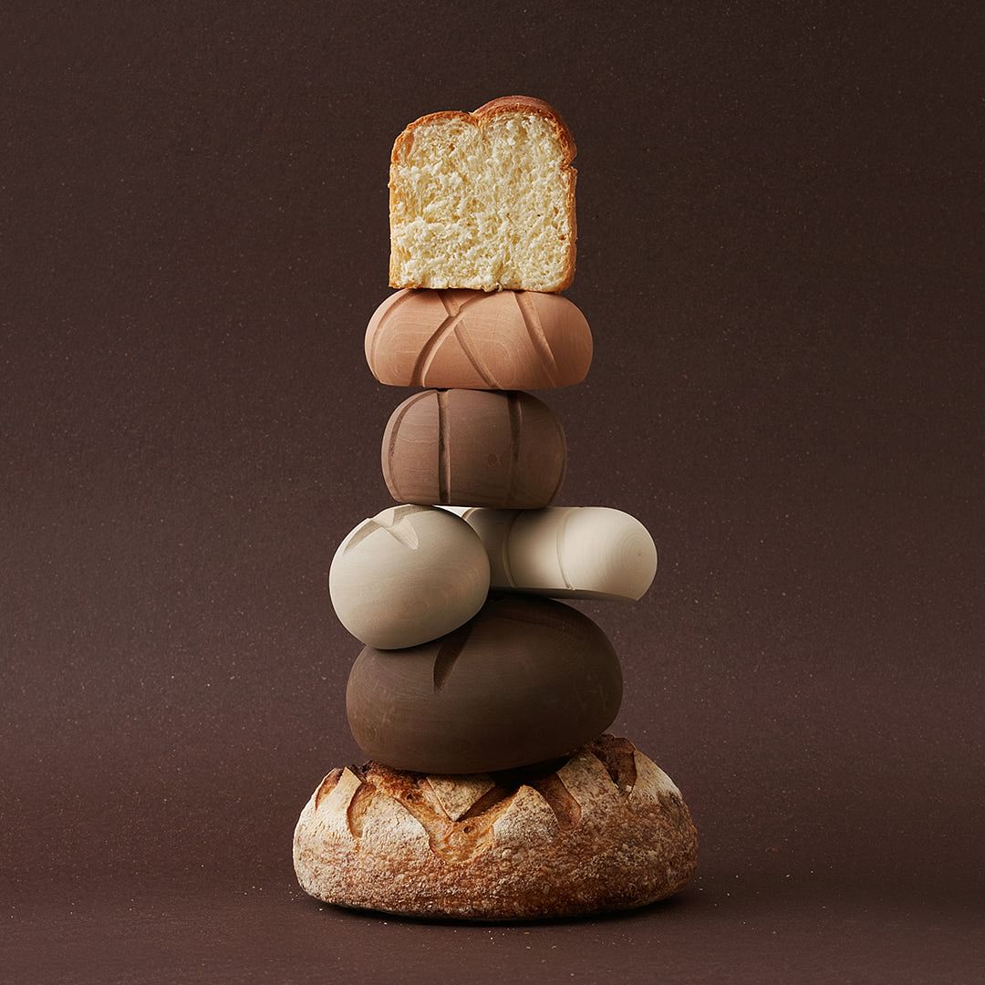 Set de panes de madera