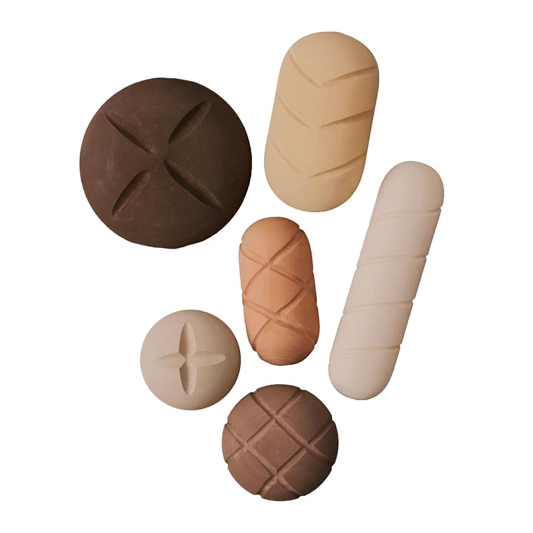 Set de panes de madera