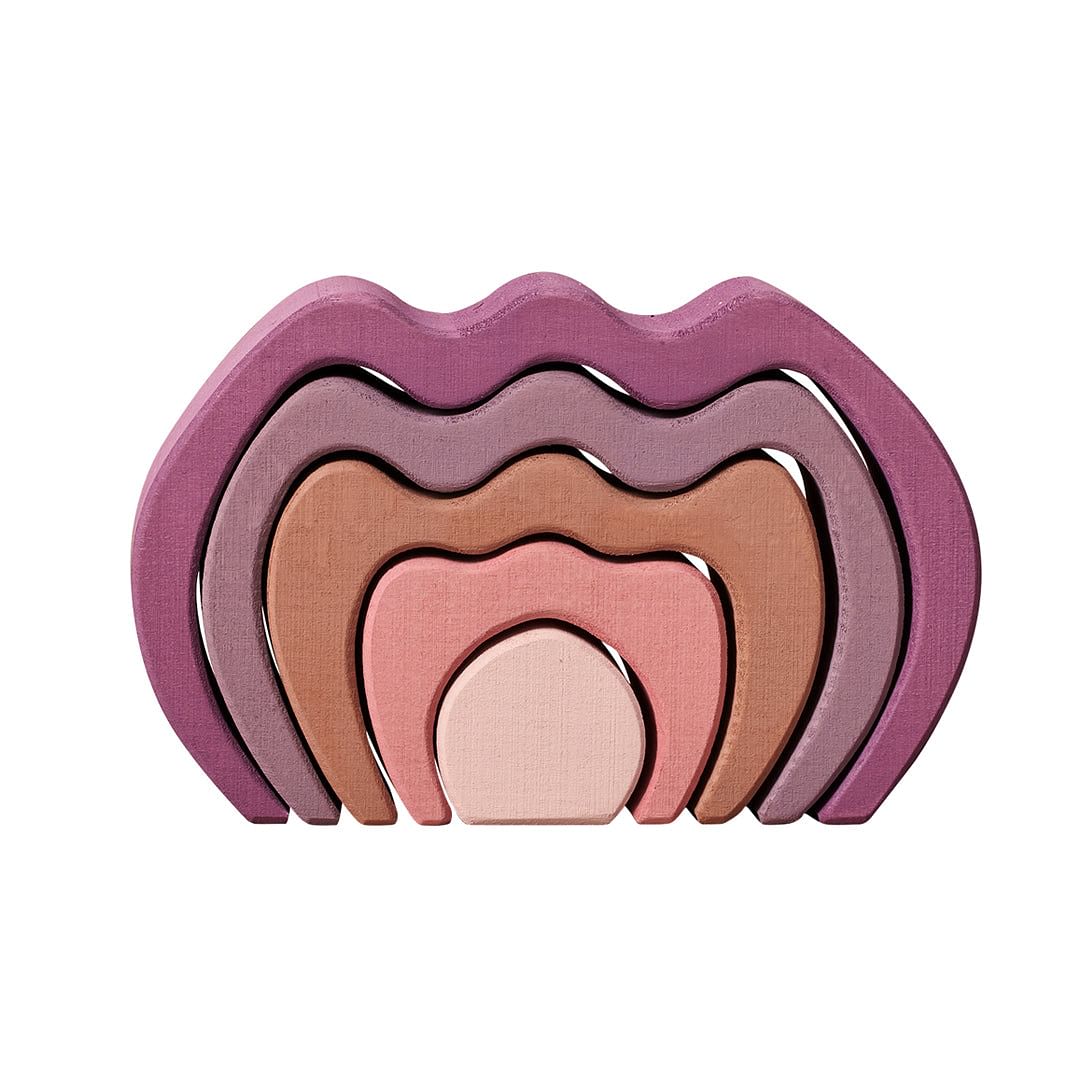 Arco de madera Tulipán