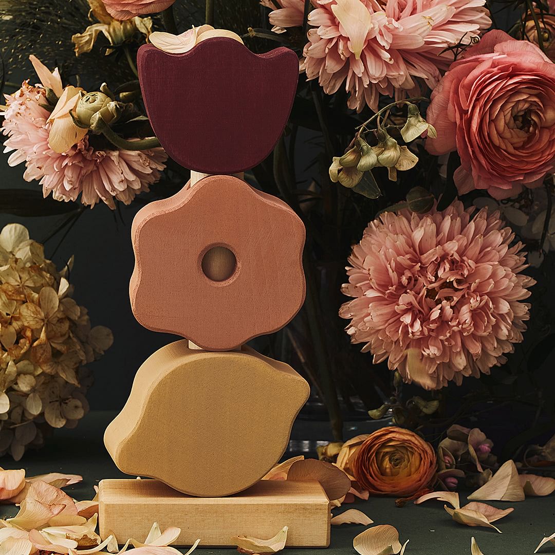 Torre de madera Flor