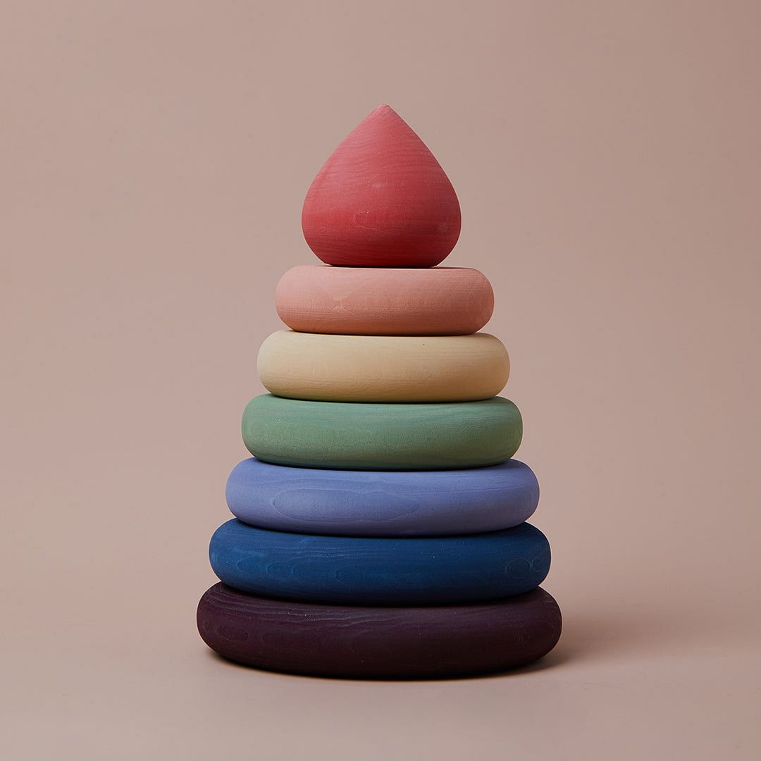 Torre de madera Arcoíris