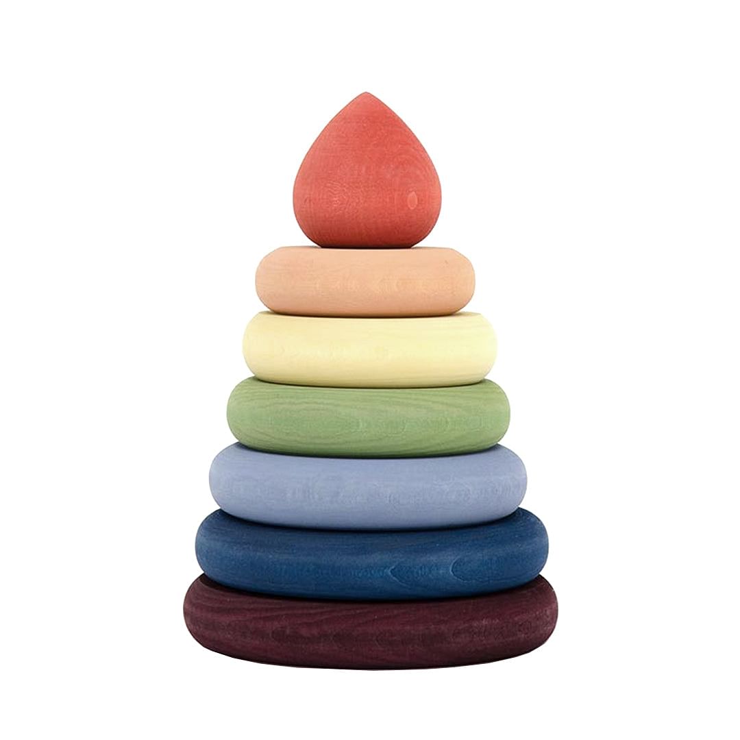 Torre de madera Arcoíris