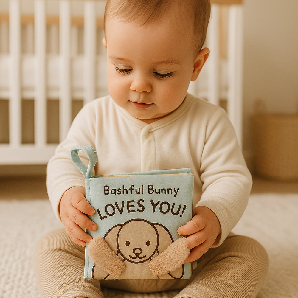 Libro de tela Conejo Bashfull
