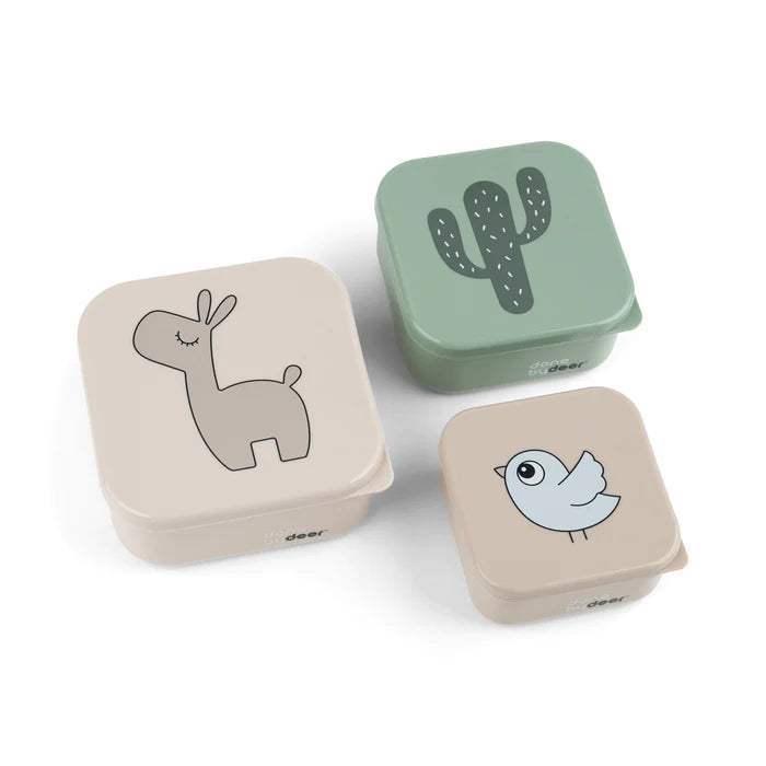 Set de 3 cajas para snack Deer Friends Lalee