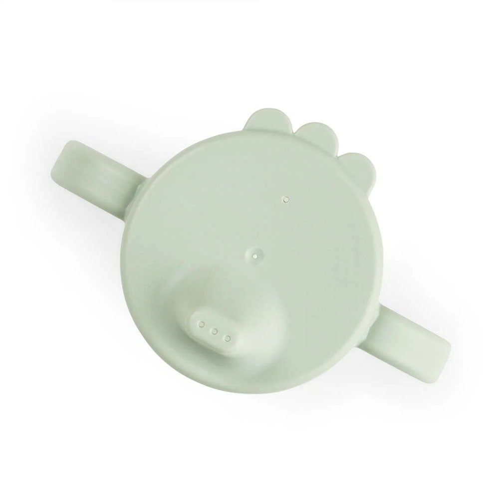 Vaso con boquilla de aprendizaje de 2 asas Playground verde
