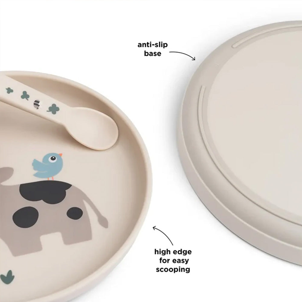 Plato de comida Foodie Tiny Farm arena