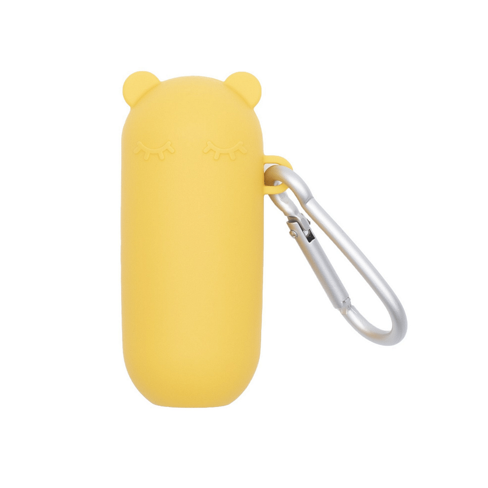 Bombilla En Caja Para Llevar Oso Amarillo