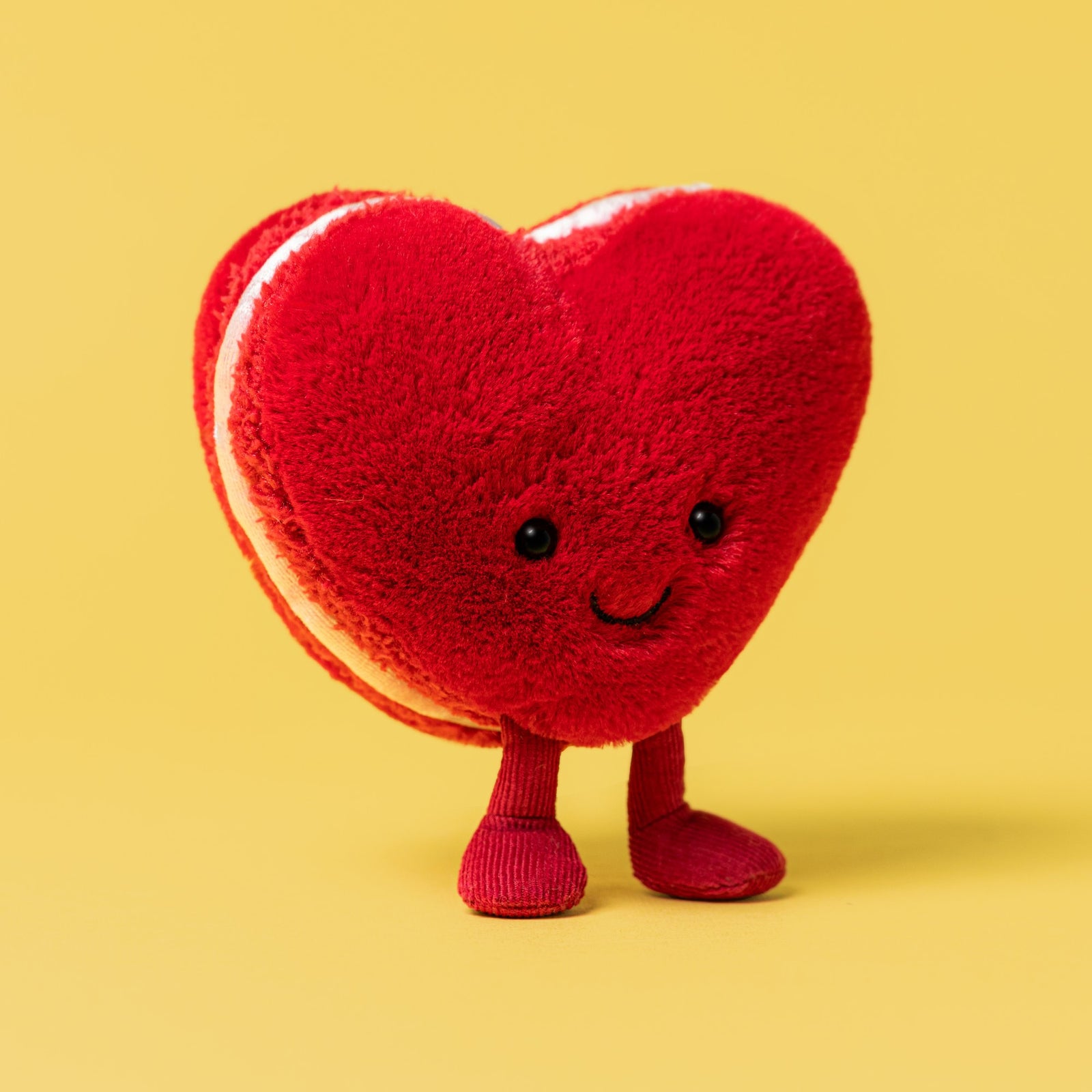 Peluche Corazón de Macarrón Arlette Rojo Amuseable Jellycat