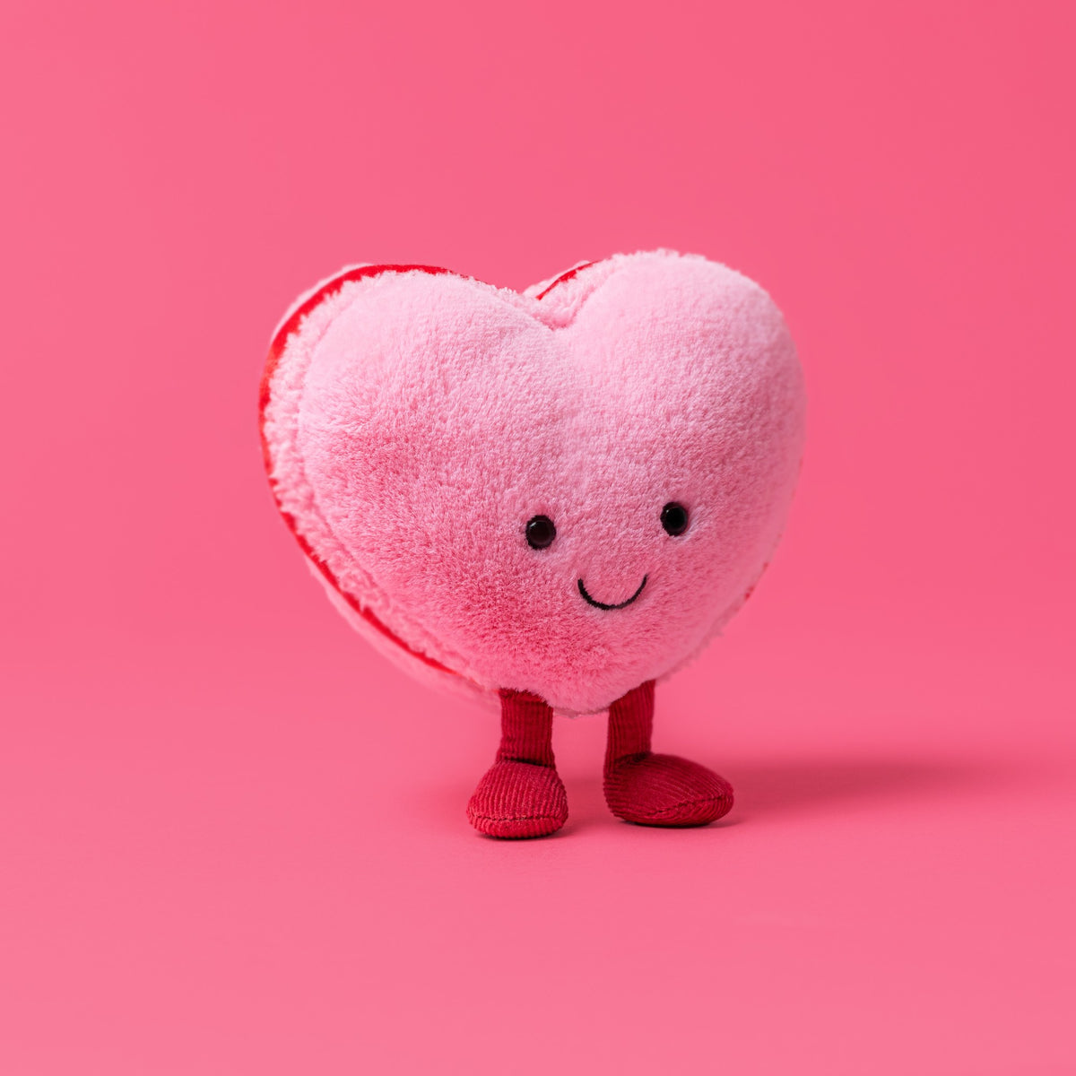 Peluche Corazón de Macarrón Colette Rosado Jellycat