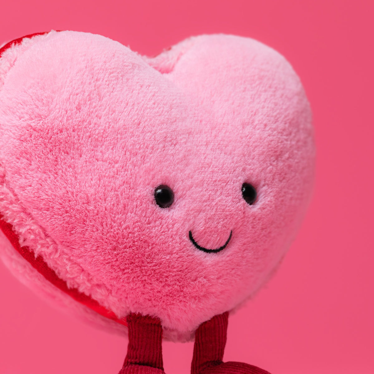 Peluche Corazón de Macarrón Colette Rosado Jellycat