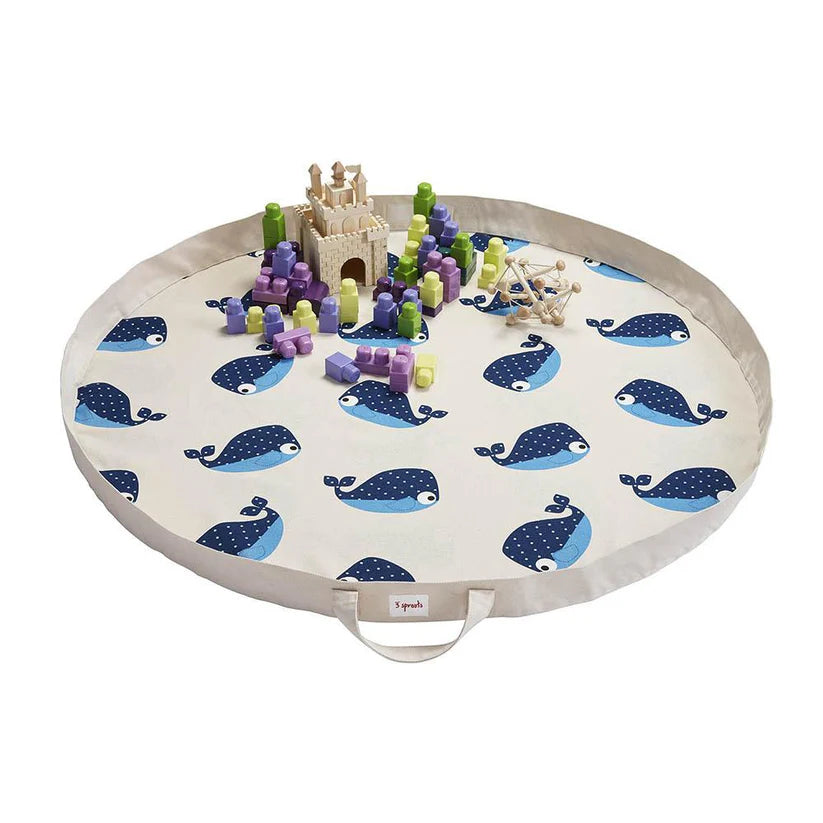 Play Mat Bag Ballena Azul