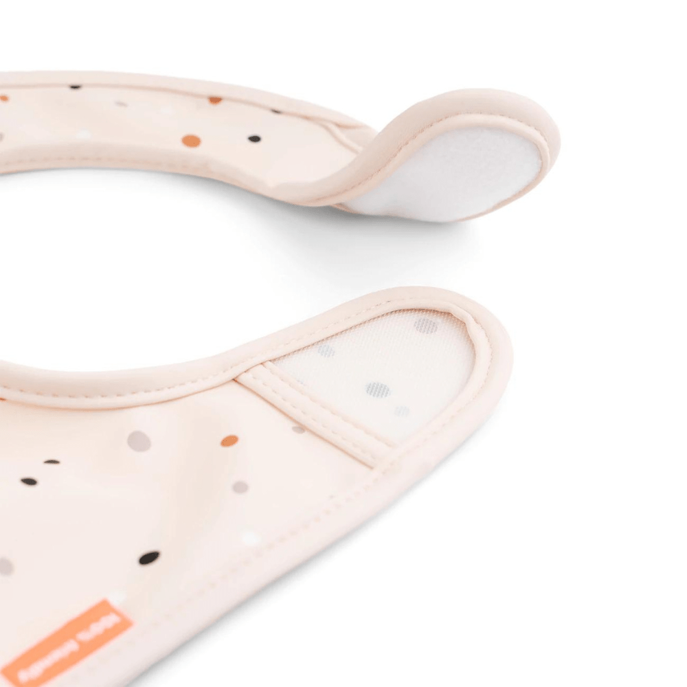Set de 2 Baberos con velcro Ozzo rosa