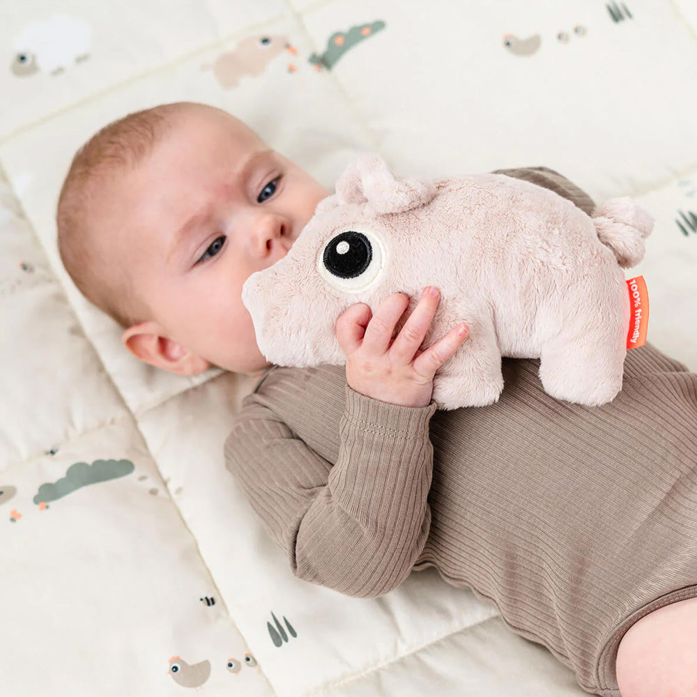 Peluche pequeño Pigee rosa
