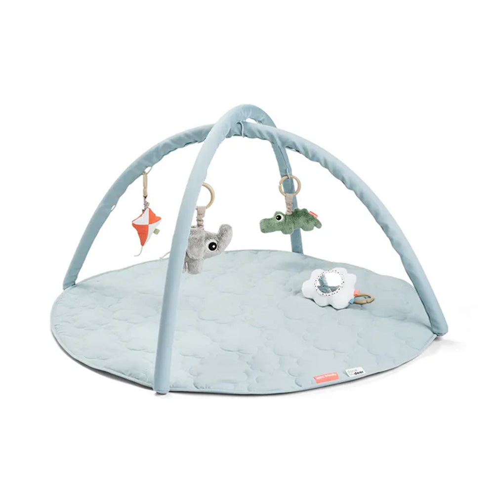 Manta de juego de actividades Playground azul