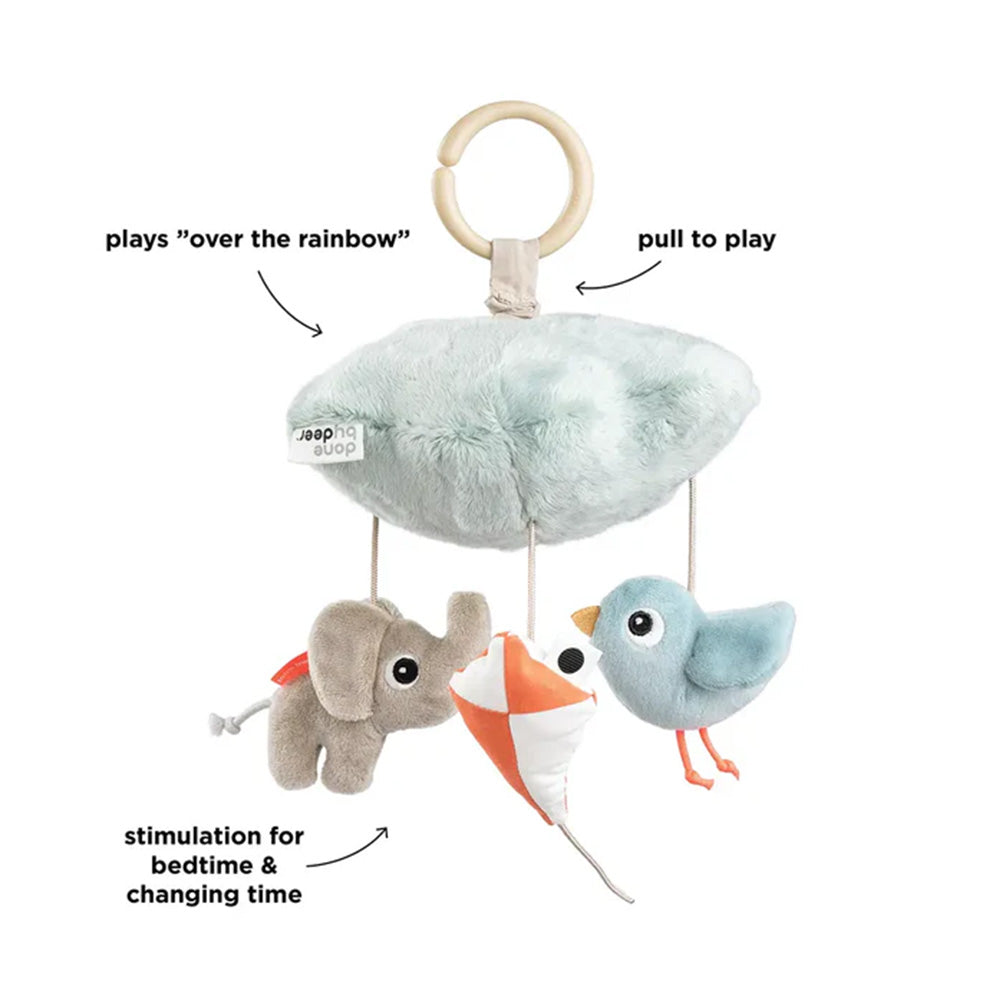 Movil musical Playground azul