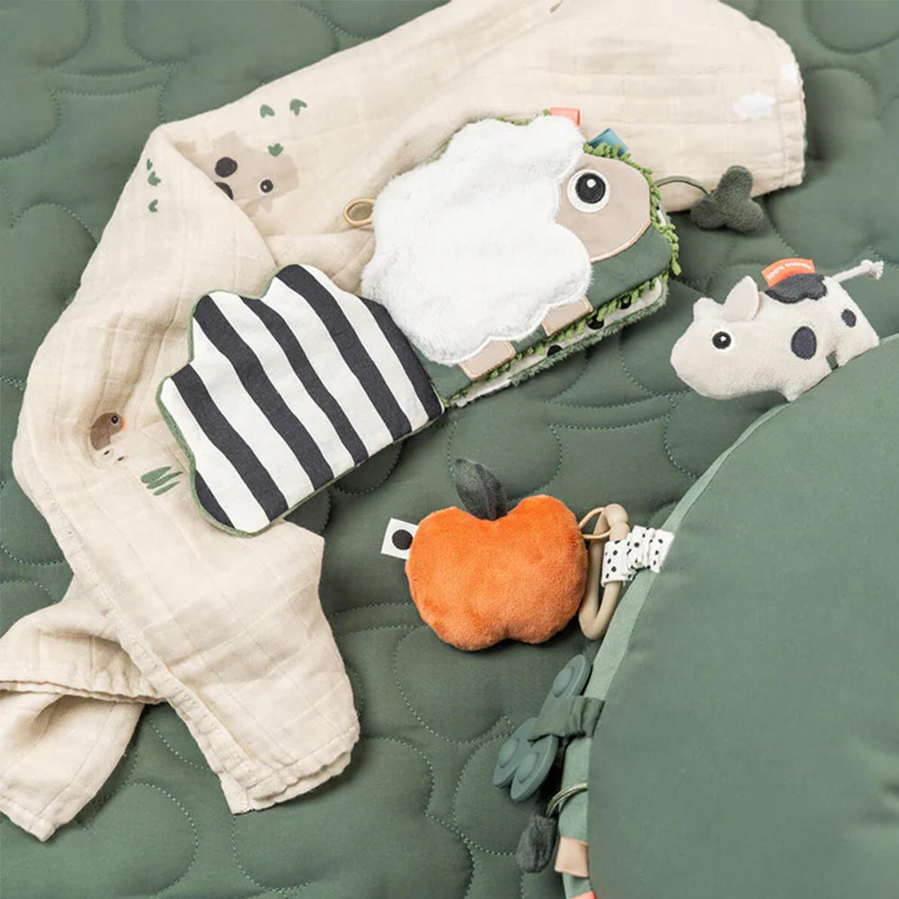Libro sensorial para bebés Tiny Farm varios colores